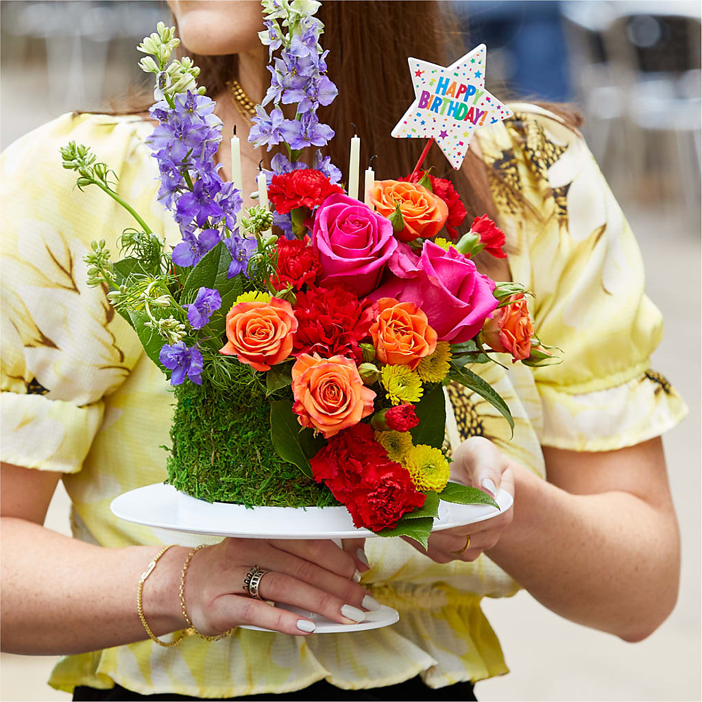 Best Year Yet Floral Cake – MR K'S FLOWERS, Littleton CO