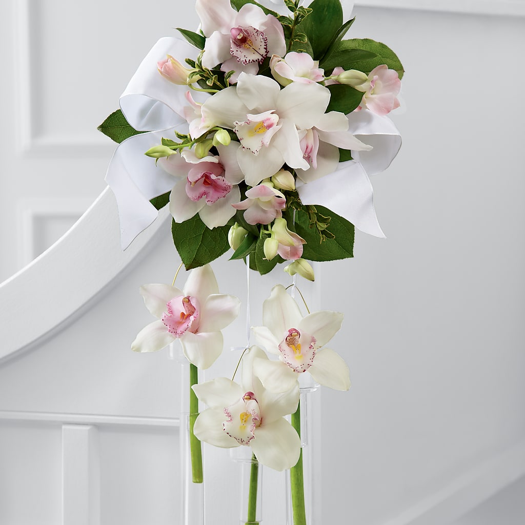 Perfect Entrance Pew Arrangement – MR K'S FLOWERS, Littleton CO
