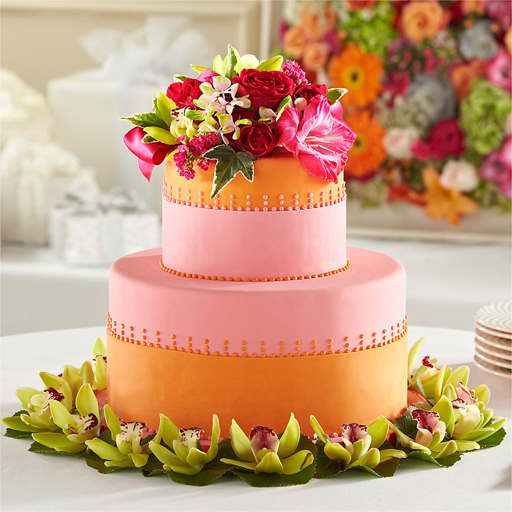 Sweet Citrus Cake Decor – MR K'S FLOWERS, Littleton CO