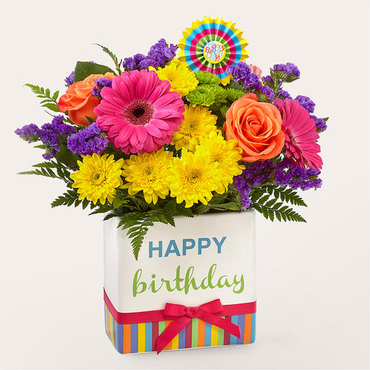 Birthday Brights Bouquet – MR K'S FLOWERS, Littleton CO