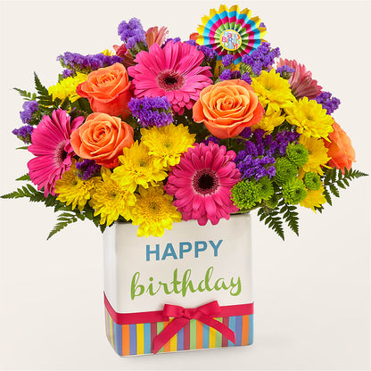 Birthday Brights Bouquet – MR K'S FLOWERS, Littleton CO