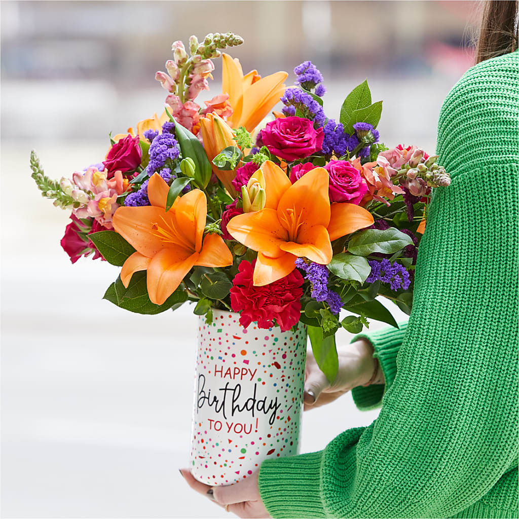 Birthday Palooza Bouquet – MR K'S FLOWERS, Littleton CO