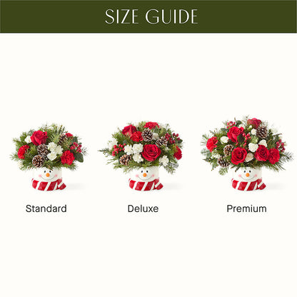 Jolly Snowman Bouquet – MR K'S FLOWERS, Littleton CO