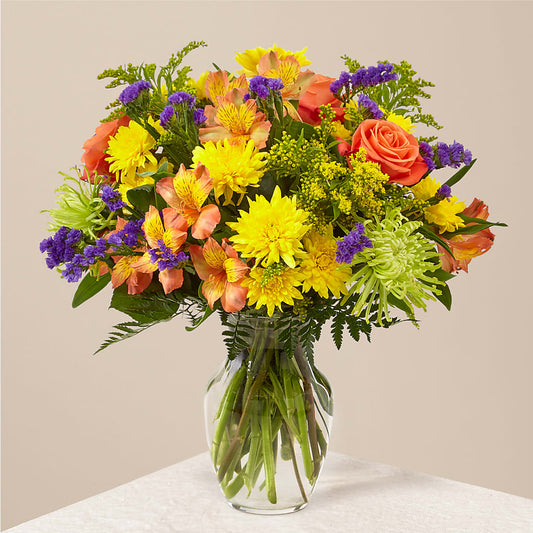 Marmalade Skies Bouquet – MR K'S FLOWERS, Littleton CO