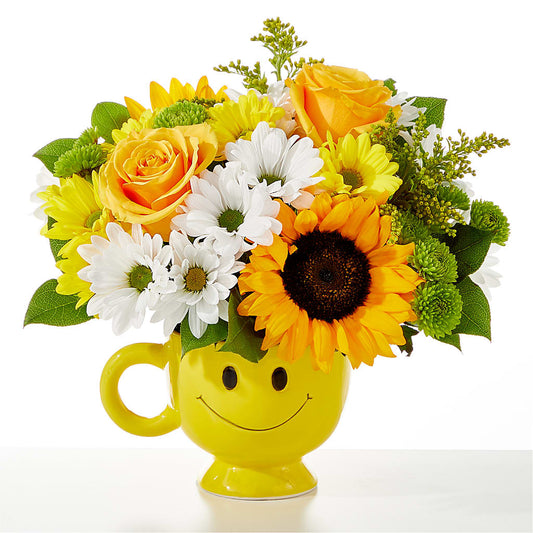 Be Happy Bouquet – MR K'S FLOWERS, Littleton CO