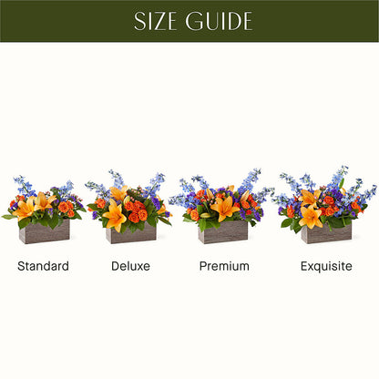 Radiant Citrus Box Bouquet – MR K'S FLOWERS, Littleton CO
