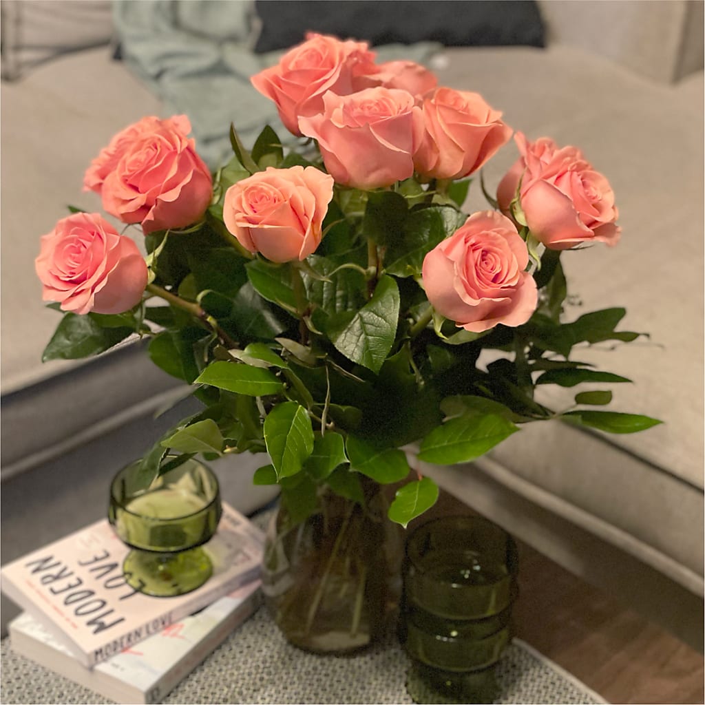 Long Stem Pink Rose Bouquet – MR K'S FLOWERS, Littleton CO