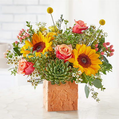 Sunflower Season Bouquet – MR K'S FLOWERS, Littleton CO