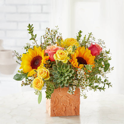 Sunflower Season Bouquet – MR K'S FLOWERS, Littleton CO