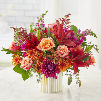 Burgundy Landscape Bouquet – MR K'S FLOWERS, Littleton CO