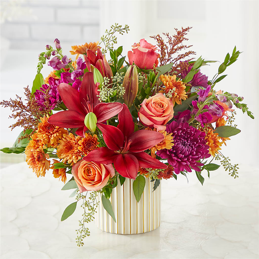 Burgundy Landscape Bouquet – MR K'S FLOWERS, Littleton CO
