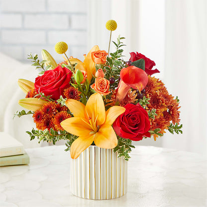 Scarlet Skies Bouquet – MR K'S FLOWERS, Littleton CO