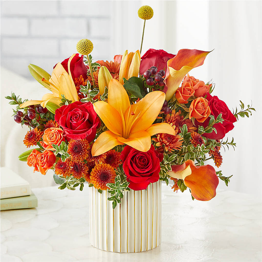 Scarlet Skies Bouquet – MR K'S FLOWERS, Littleton CO