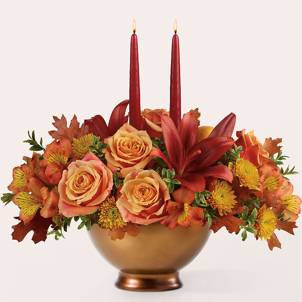 Harvest Table Centerpiece – MR K'S FLOWERS, Littleton CO