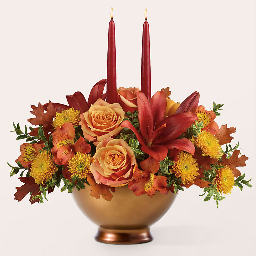 Harvest Table Centerpiece – MR K'S FLOWERS, Littleton CO