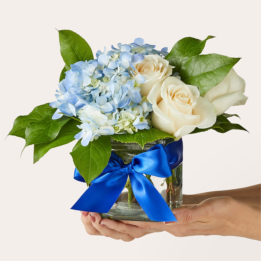 Sky Blue Delight Bouquet – MR K'S FLOWERS, Littleton CO