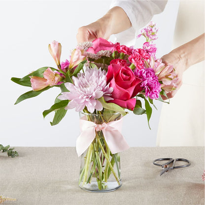 Pink Ribbon - A Florist Original – MR K'S FLOWERS, Littleton CO