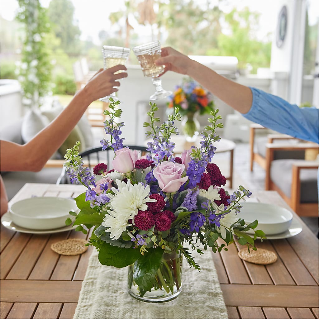 Violet Frost Bouquet – MR K'S FLOWERS, Littleton CO