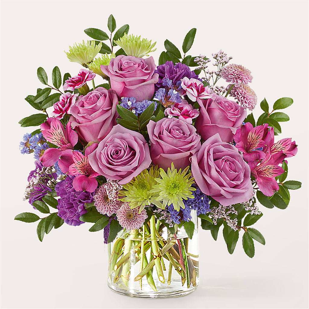 Glass Half Full Bouquet – MR K'S FLOWERS, Littleton CO