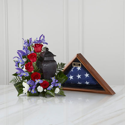 Patriotic Tribute Arrangement – MR K'S FLOWERS, Littleton CO