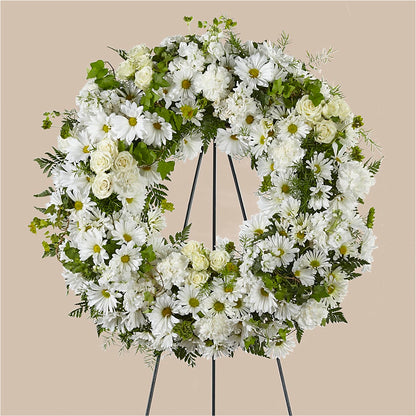Faithful Wishes Wreath – MR K'S FLOWERS, Littleton CO