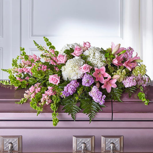 Life's Gratitude Casket Spray – MR K'S FLOWERS, Littleton CO