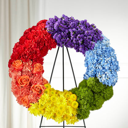 Circle of Love Wreath – MR K'S FLOWERS, Littleton CO