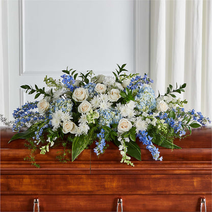 Timeless Essence Casket Spray – MR K'S FLOWERS, Littleton CO