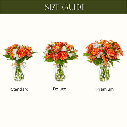 Apricot Glow Bouquet – MR K'S FLOWERS, Littleton CO