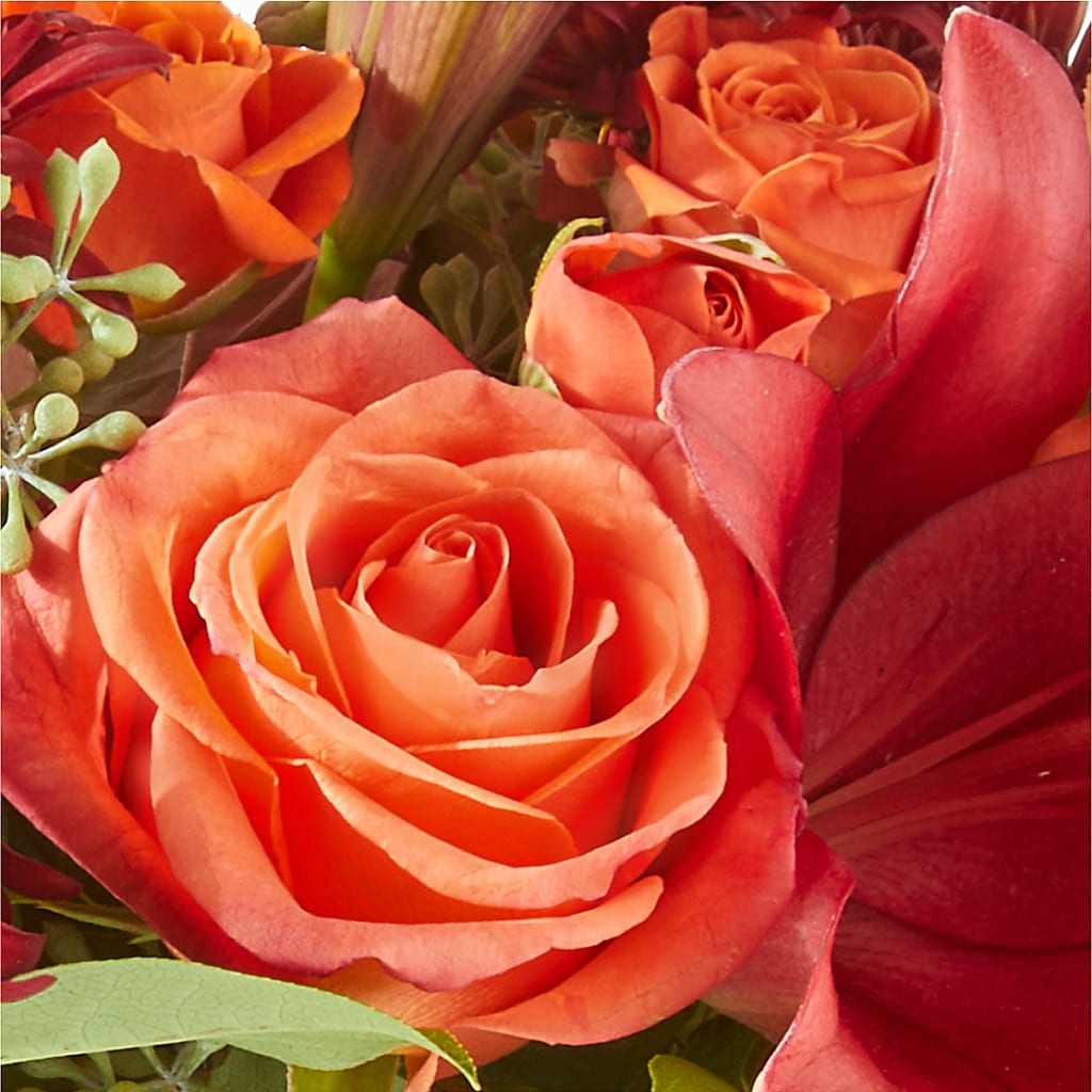 Crimson Leaves Bouquet – MR K'S FLOWERS, Littleton CO