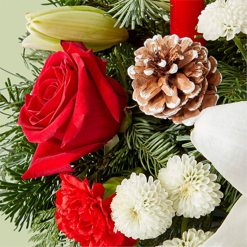 Seasonal Festivities Centerpiece – MR K'S FLOWERS, Littleton CO