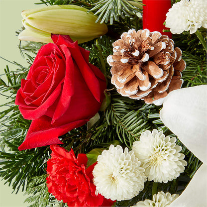 Seasonal Festivities Centerpiece – MR K'S FLOWERS, Littleton CO