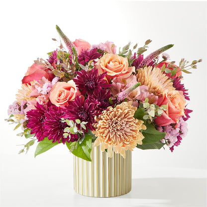 Berry Cobbler Bouquet with Ivory Vase – MR K'S FLOWERS, Littleton CO