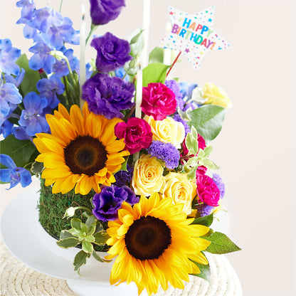 Star of the Day Floral Cake – MR K'S FLOWERS, Littleton CO