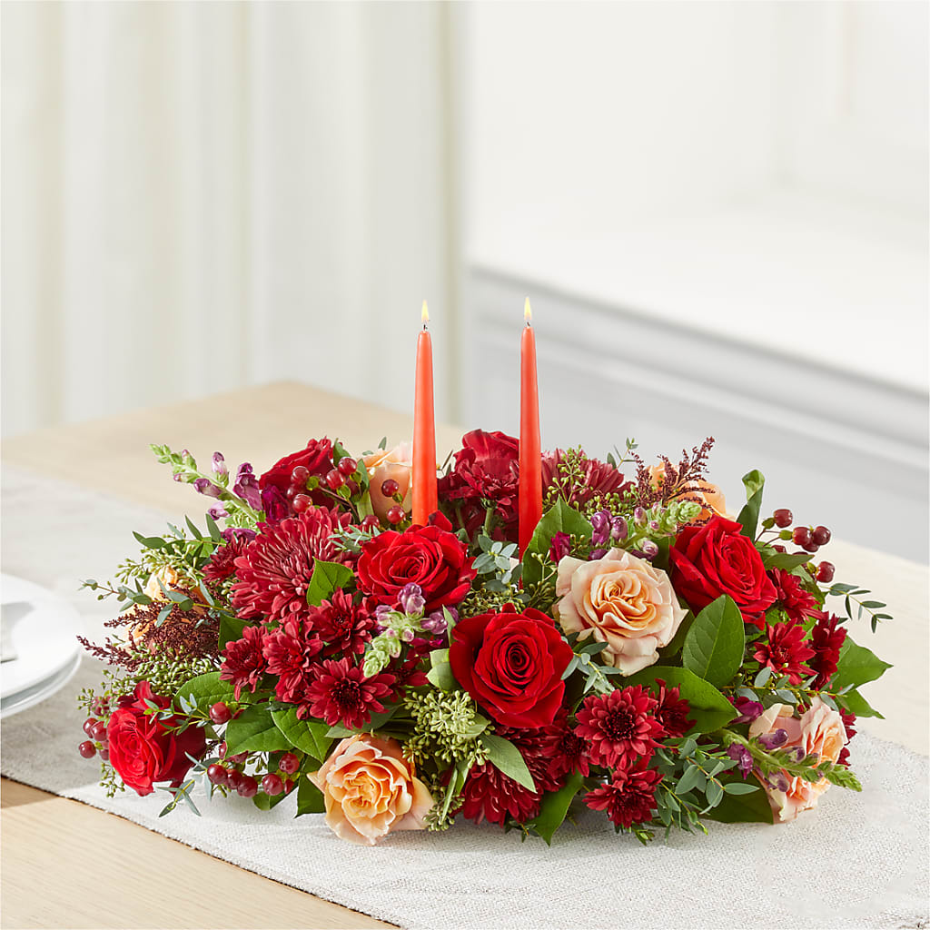 Most Thankful Centerpiece – MR K'S FLOWERS, Littleton CO