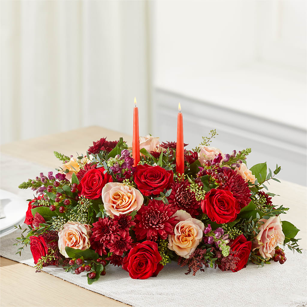 Most Thankful Centerpiece – MR K'S FLOWERS, Littleton CO