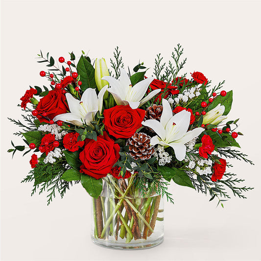 Best in Snow Bouquet – MR K'S FLOWERS, Littleton CO