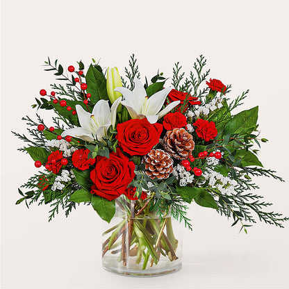 Best in Snow Bouquet – MR K'S FLOWERS, Littleton CO