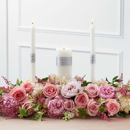 Worldwide Romance Unity Candle Arrangement – MR K'S FLOWERS, Littleton CO